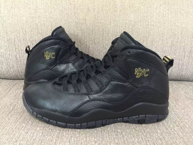 New Jordan 10 Retro All Black